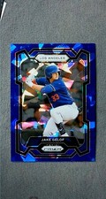 2024 Panini Prizm Blue Ice Prizm #41 Jake Gelof Dodgers
