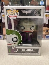 Funko POP! Heroes The Dark Knight Trilogy The Joker #36 INCL PROTECTOR
