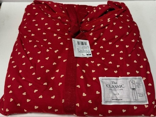 Calzedonia Women's Classic Pajamas, Red, Large, New