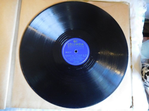 BRAHMS, NEW YORK PHILHARMONIC. SYMPHONY #1 IN C MINOR, 78RPM, 5 X 12", NM. - Picture 5 of 12