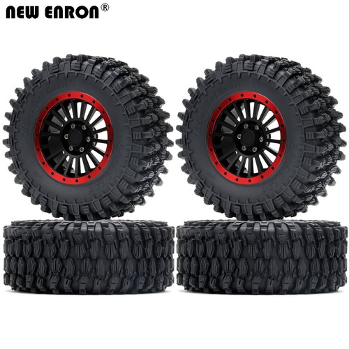 Cerchio ruota mozzo in alluminio 2,6" Beadlock 12 mm per RC 1/10 assiale RB10 Ryft KM YIKONG - Foto 14 di 144