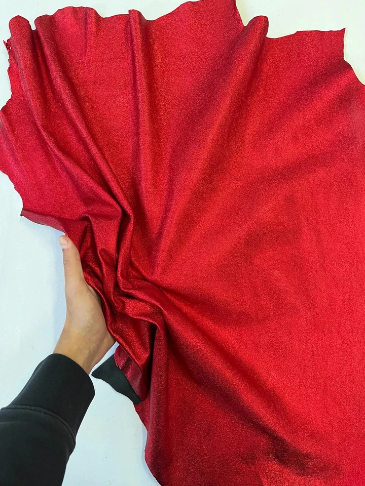 Sheep nappa leather, Genuine sheepskin leather for crafts thick 0,9mm (2,5 oz) - Image 2 of 4