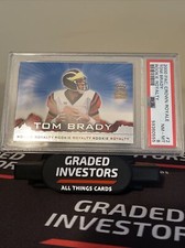 2000 Pacific Crown Royale #2 TOM BRADY Rookie Royalty RC PSA 8 PATRIOTS Buccs