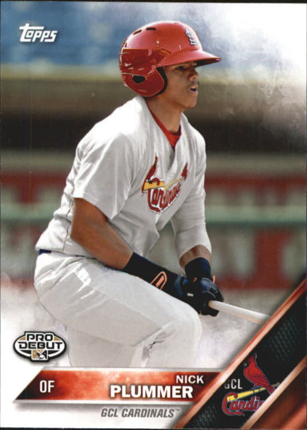 2016 Topps Pro Debut #176 Nick Plummer - NM-MT *WE COMBINE S/H*