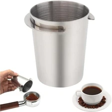 51/54/58mm Coffee Dosing Cup Sniffing Mug for Espresso Machine Stainless-Steel