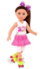 WW Glitter Girls, Pink Twirly Skating Outfit for 14-14.5" Dolls