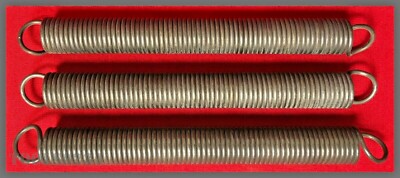 JS139 WB Jones 139 7/8 x 8-1/2 Extension Spring Lot of 3