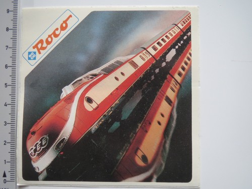 Aufkleber Sticker Roco - ZUg Eisenbahn Modelle Modellbahn (7299)