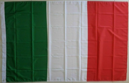 ITALIEN Nationalflagge ITALIENISCHE Flagge volle Größe 150 x 90 cm 5 x 3 Fuß Stadion Sportfahnen - Bild 2 von 2