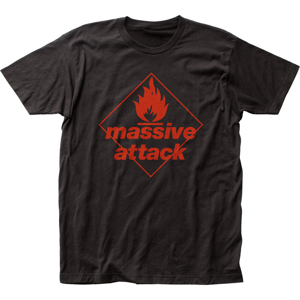 Massive Attack Blue Lines T Shirt Mens Licensed Rock N Roll Massive Attack Blue Lines T Shirt Mens Licensed Rock N Roll