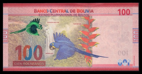 Bolivia - 100 Bolivianos ND Pick 251 SC = UNC - Imagen 3 de 6
