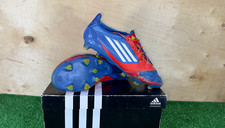 Adidas adizero F50 Leathers FG V20649 Elite Blue boots Cleats mens Football/Socc