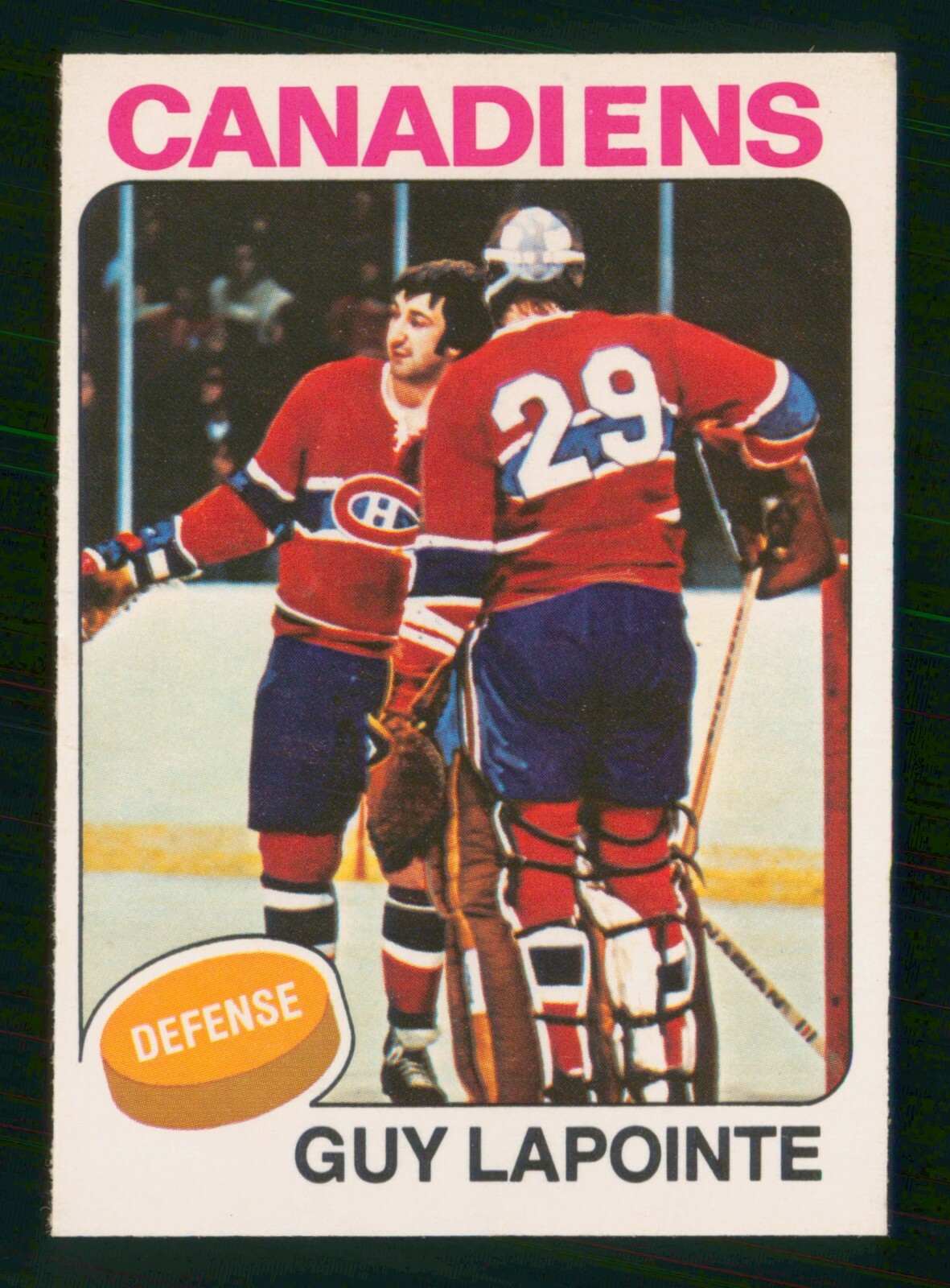 GUY LAPOINTE 1975-76 O-PEE-CHEE 75-76 NO 198 EXMINT+    53520