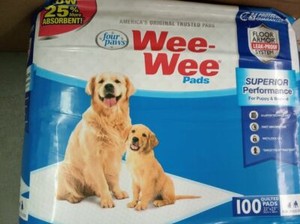four paws wee wee pads 100