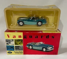 Vanguards 05702 Austin Healey E3000 MKII Pacific Green 1:43 Limited Edition, NEW