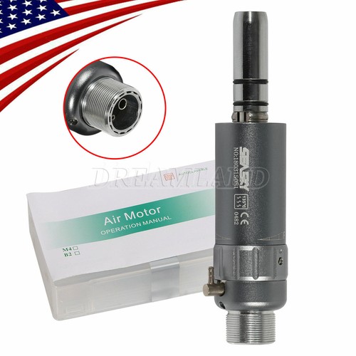 Dental Slow Speed Handpiece Contra Angle Straight Air Motor 2/4 Hand piece Drill - Picture 22 of 99