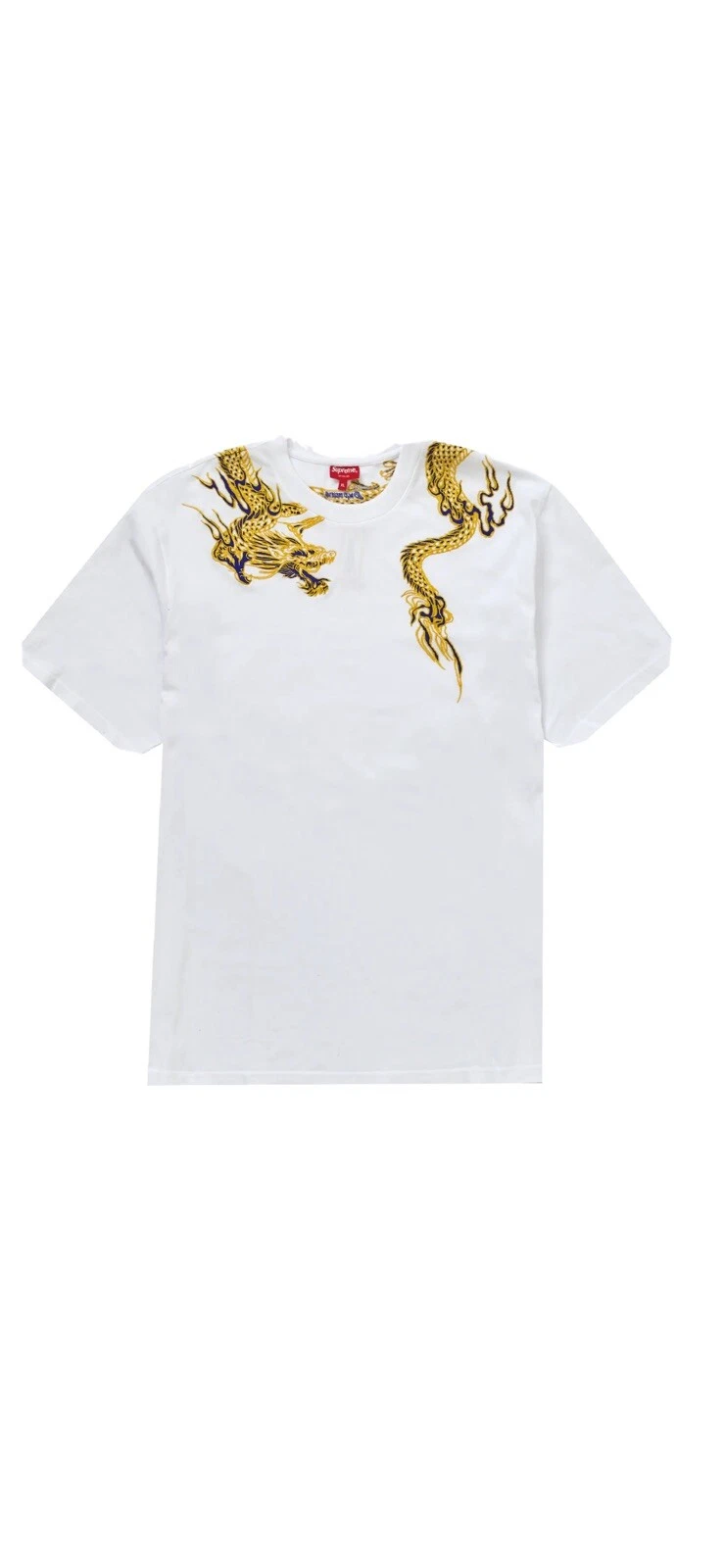 Supreme dragon wrap s/s top t shirt blanc XL DS AF ! OBO de