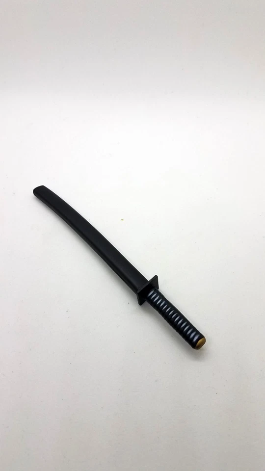 Espada corta Ninja Tanto escala 1/6 espada completa de metal para figuras de acción de 12 pulgadas Foto 2 de 4