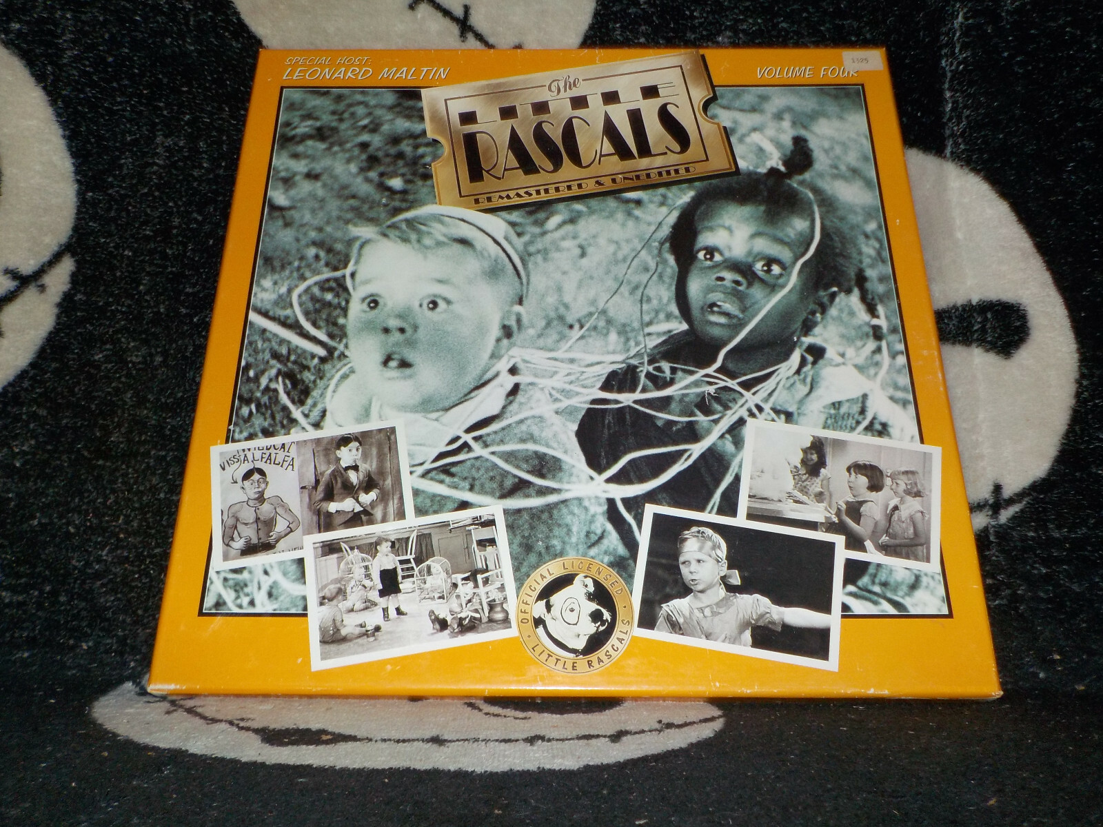 The Little Rascals Vol 1,2,3,4, Rascal Dazzle & 1994 Film Laserdisc LD Free Ship