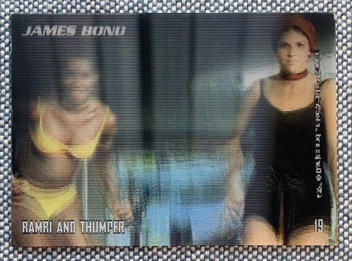 2008 James Bond 007 in Motion Complete Lenticular Card Base Set (63) + Chase Set - Bild 9 von 19