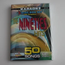 KARAOKE CD+G CHARTBUSTER 5017 GREATEST HITS OF THE NINETIES 3 DISC NEW IN CASE 