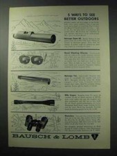 1964 Bausch  Lomb Ad - Balscope Zoom 60, Scopes 
