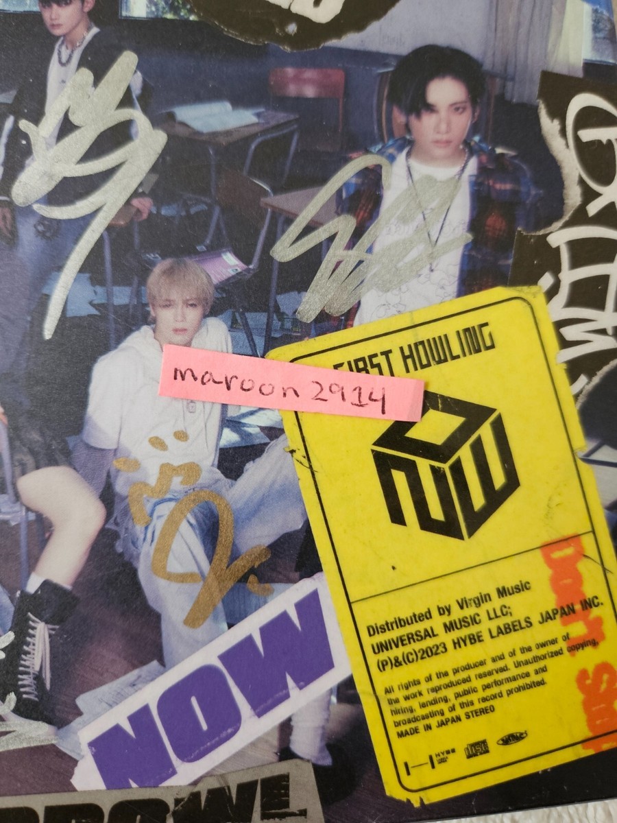 &TEAM First Howling Now Signed Promo Album Autographed +