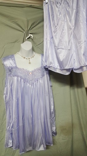 Comfort Choice Pajamas Babydoll Sleeveless Short Gift M L 1X 2X 3X 4X 5X - Picture 5 of 9