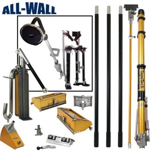 Tapetech Full Drywall Taping Finishing Tool Set Bonus Free Stilts Sander 53722620384 Ebay