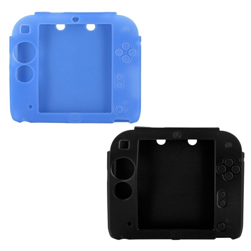 1/2 Pack Protective Soft Silicone Rubber Gel Skin Case Cover for Nintendo 2DS - Picture 25 of 41