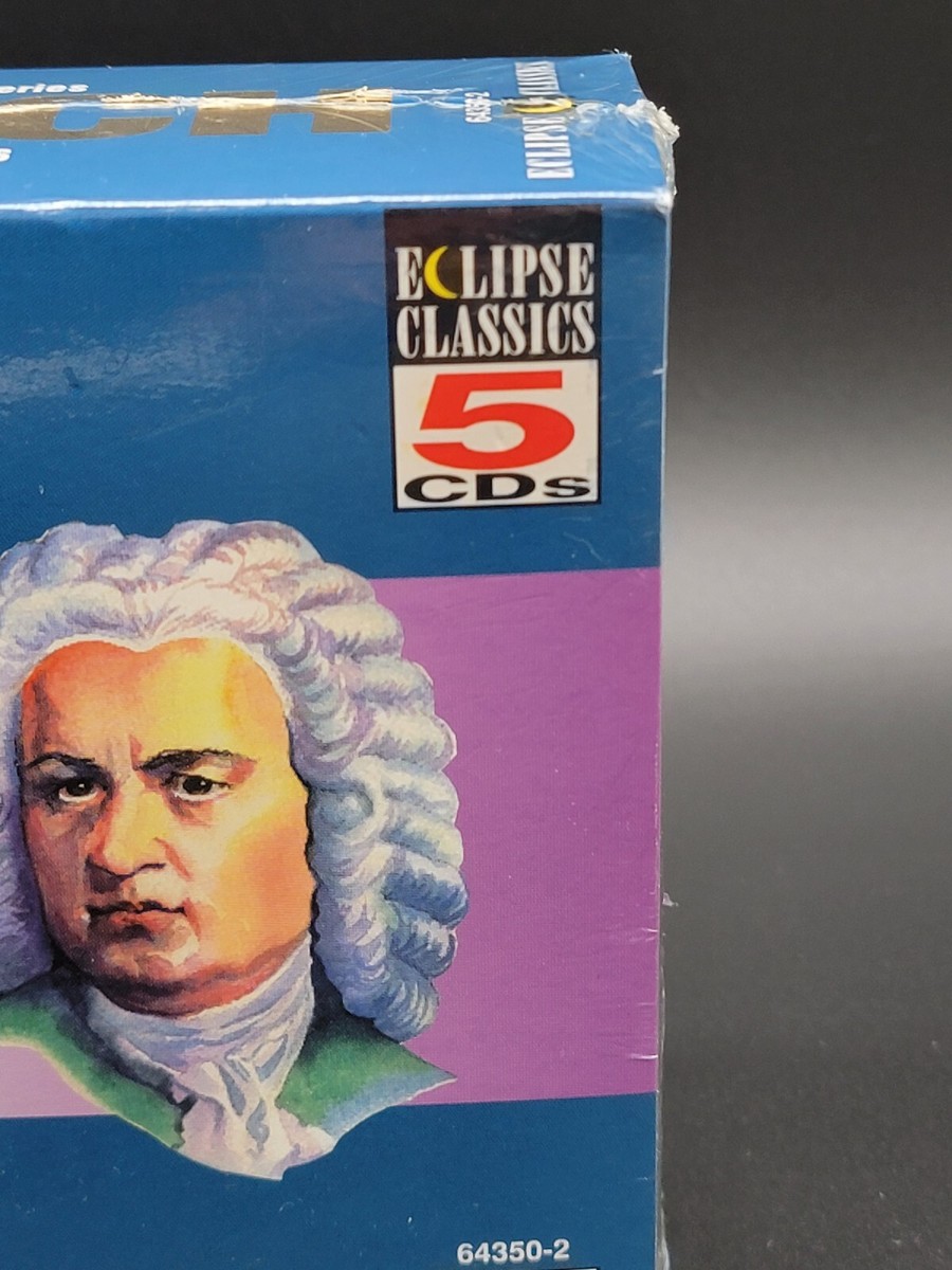 NEW Bach His Greatest Masterpieces (5 CD Set) The Great