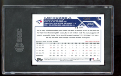 2023 Topps Japan Edition Cherry Blossom Vladimir Guerrero Jr /99