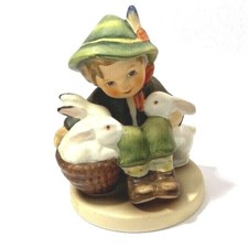 Hummelfigur Hasenvater Playmates 58/0 TMK6 Porzellan Goebel Hummel 9 cm Hum