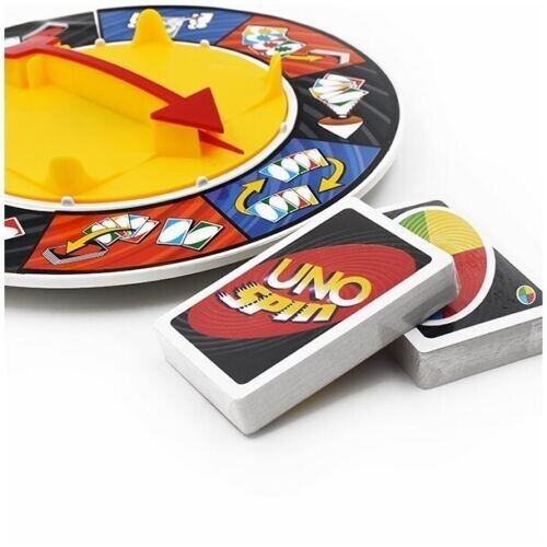 MJ Vision Uno Spin Card Fun Game for Family, 2-10 Players Spin Family Card Game - Picture 3 of 6