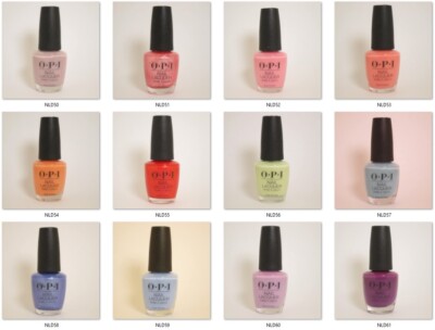 OPI Lacquer Nail Polish Xbox Spring Collection 2022 NL D50 to D61 *PICK ANY*