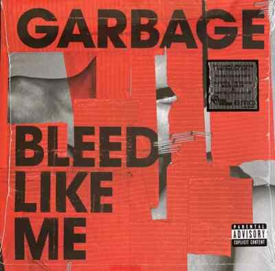 Garbage Bleed Like Me SILVER VINYL NEAR MINT BMG Vinyl LP
