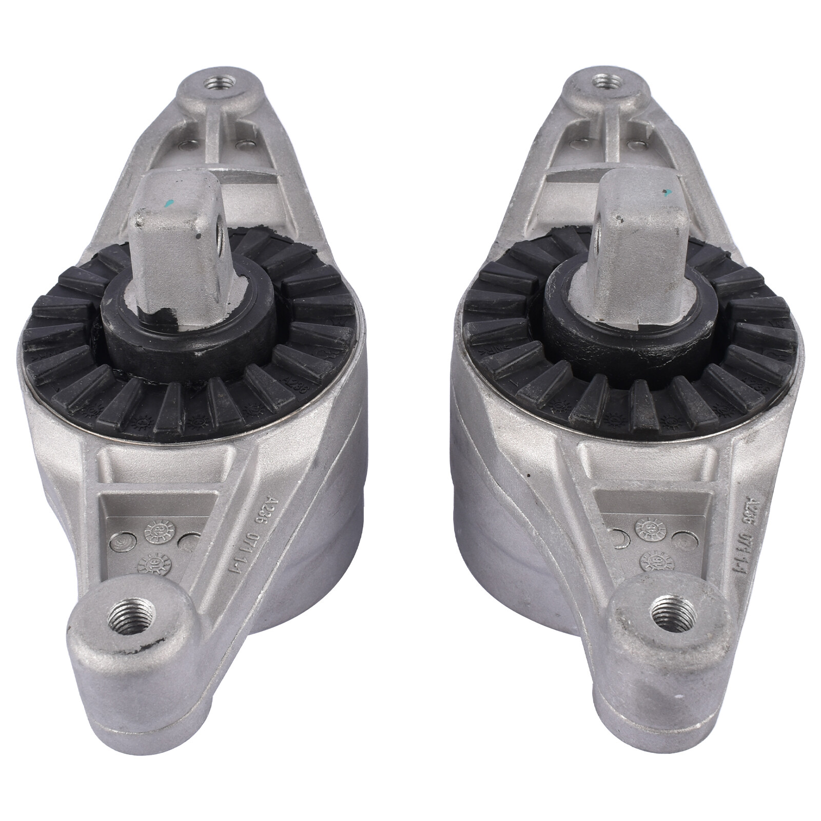 2PCS Front Engine Mounts Fit Maserati Ghibli 14-17 Quattroporte 13-16 670003629