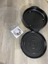 NuWave Replacement Pro Infared Oven Rack & Pans & Base Model 20356 Parts