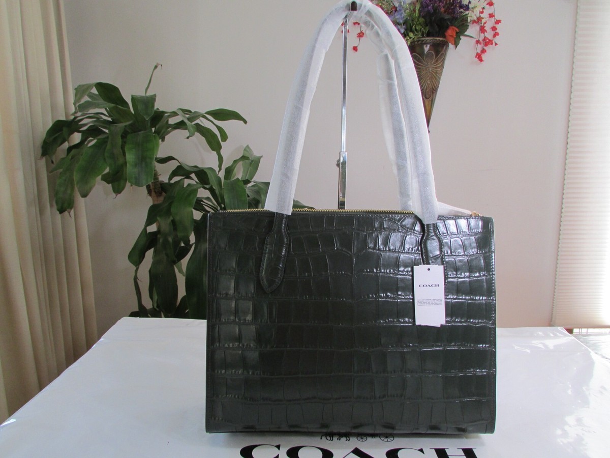 Coach Tote Bag Grey F13533 Grey Signature C Tote Bag