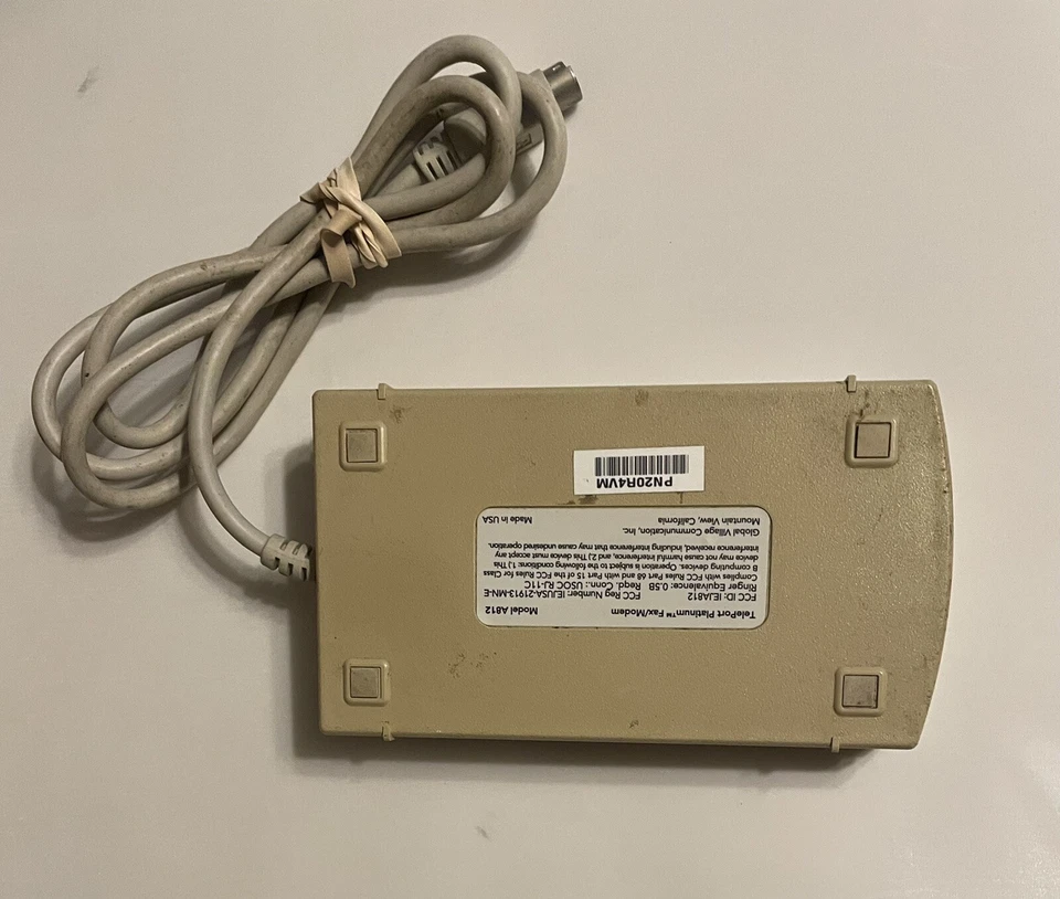 Global Village TelePort 56 Fax/Modem A702 - Image 2 of 4