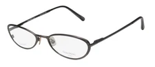 NEW VERA WANG LUXE EPIPHANY I TITANIUM CAT EYE EYEGLASS FRAME HANDMADE IN ITALY