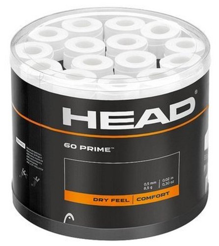 Head Prime TOUR White x 60 bandas de agarre para empuñaduras de tenis - Imagen 2 de 2
