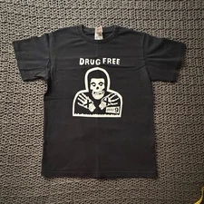 Bridge Nine Straight Edge Misfits Poison Free Shirt EMO Punk DIY RARE