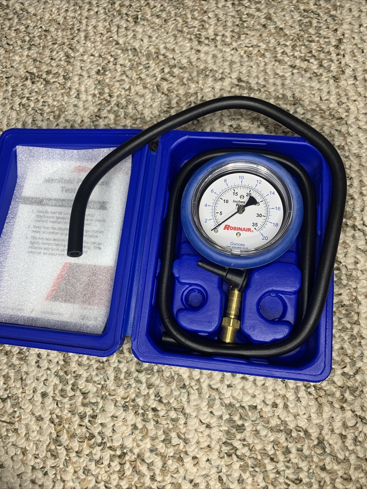 Robinair 42160 Gas Manifold Pressure Test Kit eBay