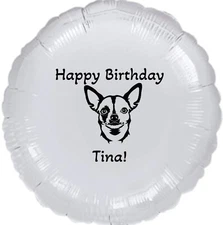 French Bulldog Personalised Birthday Balloon Decoration Any Occasion Dog