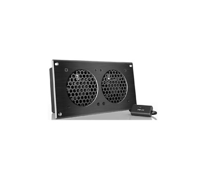 AC Infinity AIRPLATE T9 Stil ventilatiesysteem met thermostaatbesturing voor AV-thuisbioscoop AC Infinity AIRPLATE T9 Stil ventilatiesysteem met thermostaatbesturing voor AV-thuisbioscoop