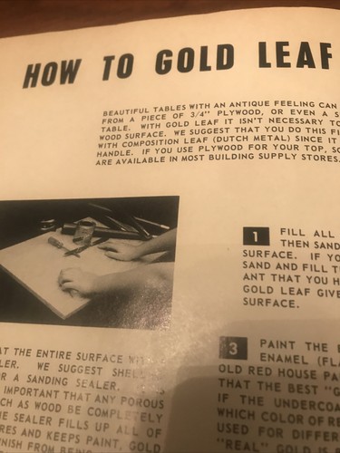 Veredelung mit Blattgold, H-100, PB, 1967, Handwerkskurs Verlagswesen - Bild 7 von 12