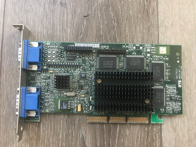 Matrox MGI G4+MDHA/32/OEM 32MB Dual VGA Monitor AGP Video Graphics Card
