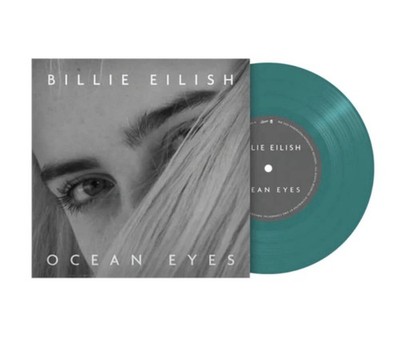 Billie Eilish - Ocean Eyes 7'' Etched Vinyl Translucent Turquoise