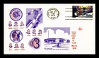 DR JIM STAMPS US COVER SKYLAB FDC SCOTT 1529 SPACE VOYAGE CACHET CAPE CANAVERAL